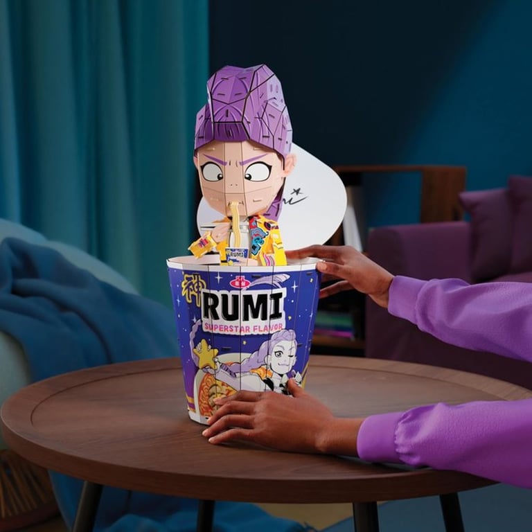 Ramen De Rumi Kpop Demon Hunters 4d Build SPINMASTER A Partir De - vue 3