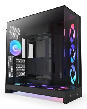 NZXT H9 Flow RGB+ Midi Tower Noir