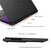 HP OMEN MAX Gaming Laptop 16-ah0018nf Intel Core Ultra 9 275HX Ordinateur portable 40,6 cm (16'') WQXGA 32 Go DDR5-SDRAM 2 To SSD NVIDIA GeForce RTX 5090 Wi-Fi 7 (802.11be) Windows 11 Home AI PC Noir