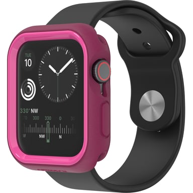 OtterBox Exo Edge Series pour Apple Watch Series SE (2nd/1st gen)/6/5/4 - 44mm, Renaissance Pink