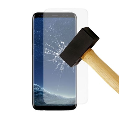 Film verre trempé compatible Samsung Galaxy S8
