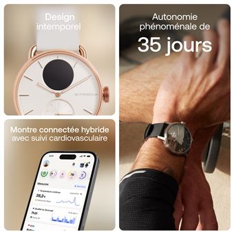 Withings ScanWatch 2 38mm Bluetooth - vue 3