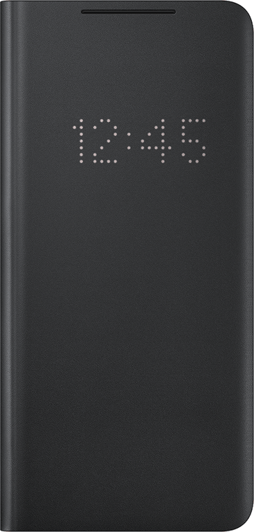 Folio LED View Cover Noir pour Samsung G S21 Ultra 5G Samsung