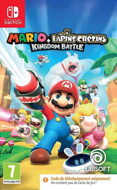 Mario + The Lapins Crétins Kingdom Battle Code In Box Nintendo Switch - vue 10