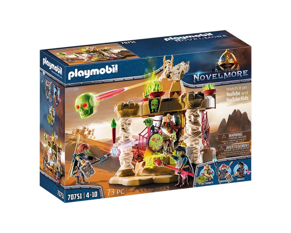 Playmobil Novelmore Temple des Squelettes 70751 - vue 2