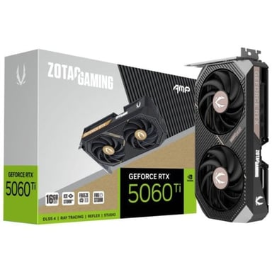 Zotac GAMING GeForce RTX 5060 Ti AMP NVIDIA 16 Go GDDR7