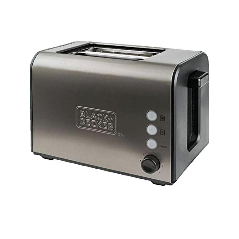 Grille-Pain Black+Decker BXTO900E – 900 W, 2 Fentes, 7 Niveaux de Brunissage - vue 2