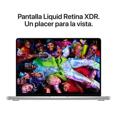 MacBook Pro M5 Pro (2026) de 14'', 1 TB, RAM 24 GB, GPU Apple 16, color plata - QWERTY ES