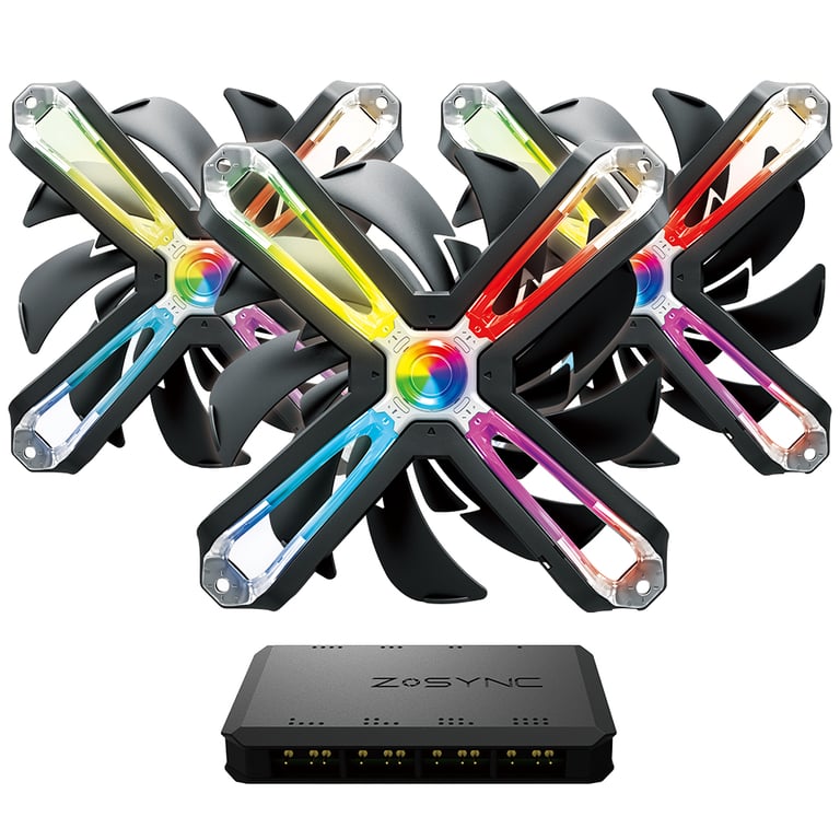 Zalman ZM SF120A3 système de refroidissement d'ordinateur Boitier PC Ventilateur 12 cm Neuf