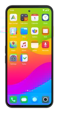 Fairphone The (Gen 6) 16 cm (6.31'') SIM doble Android 15 5G USB Tipo C 8 GB 256 GB 4415 mAh Negro