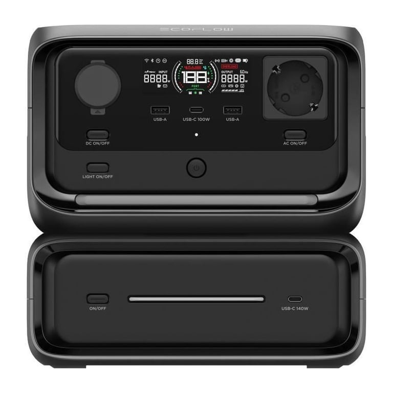 Batterie de démarrage EcoFlow RIVER 3 Max Haute performance système ASI capacité extensible batterie EB300 incluse - vue 5