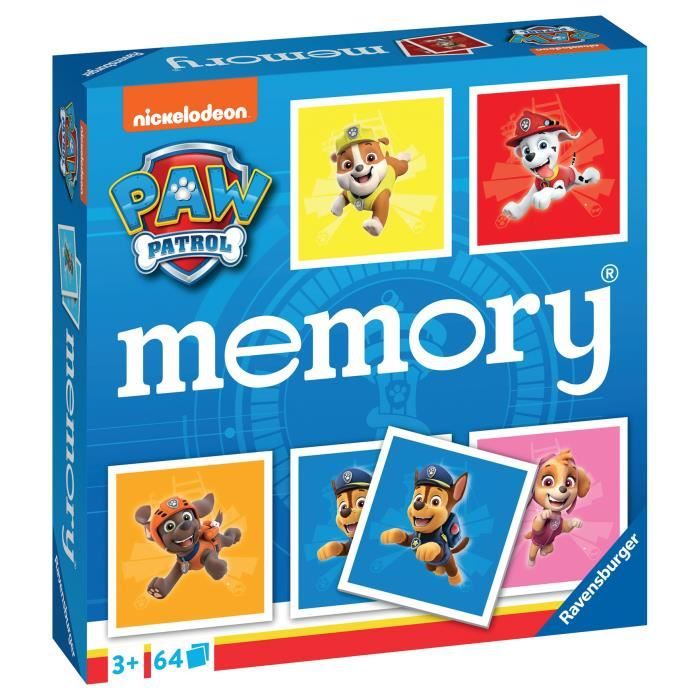 Grand Memory La Pat'patrouille Ravensburger Le Jeu - vue 9