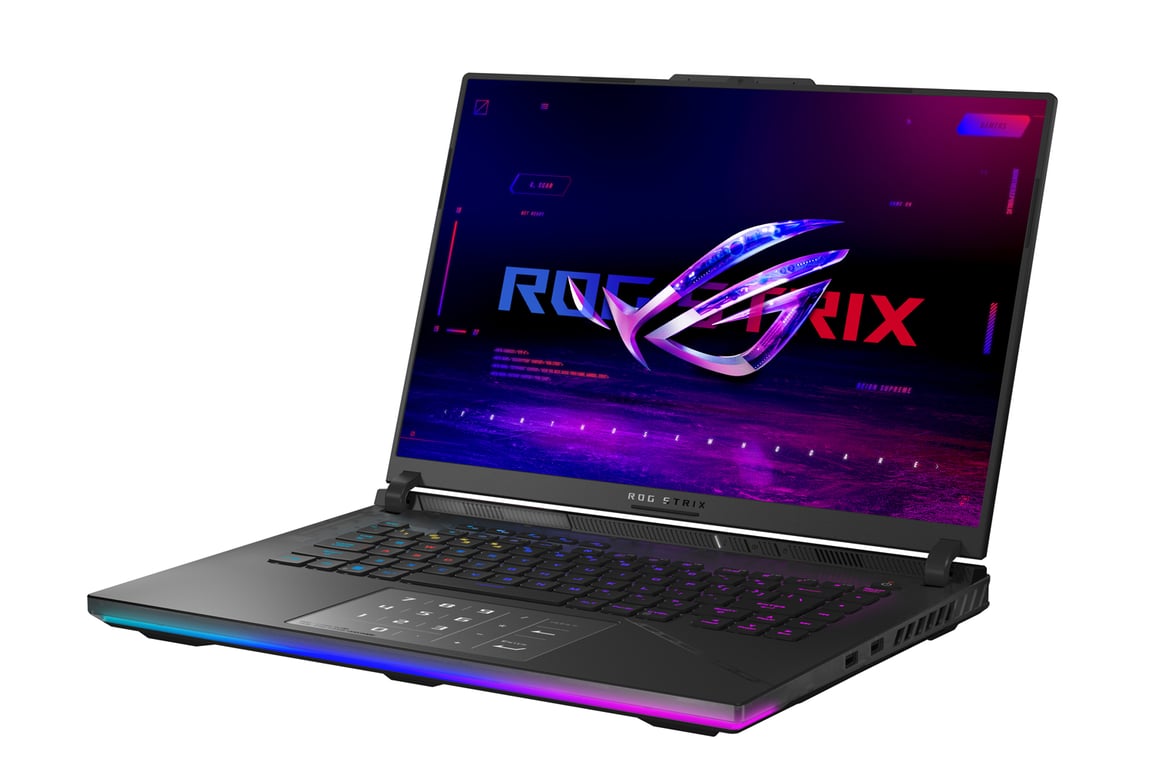 Asus ROG SCAR16 G634JYR DRRA105W 16 Intel Core i9 14900HX NVIDIA GeForce RTX 4090 SSD RAM Windows 11 Azerty Neuf - vue 3