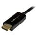 StarTech.com Cavo da DisplayPort a HDMI 5m - 4K 30Hz - Adattatore da DP a HDMI - Convertitore da DP 1.2 a monitor HDMI - Connettore di blocco DP - Cavo passivo da DP a HDMI