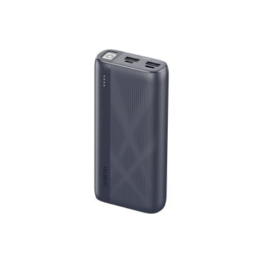 oraimo Traveler 22.5 PD – Power Bank 20 000mAh, carga rápida 22,5W, triple salida USB, linterna LED y SOS