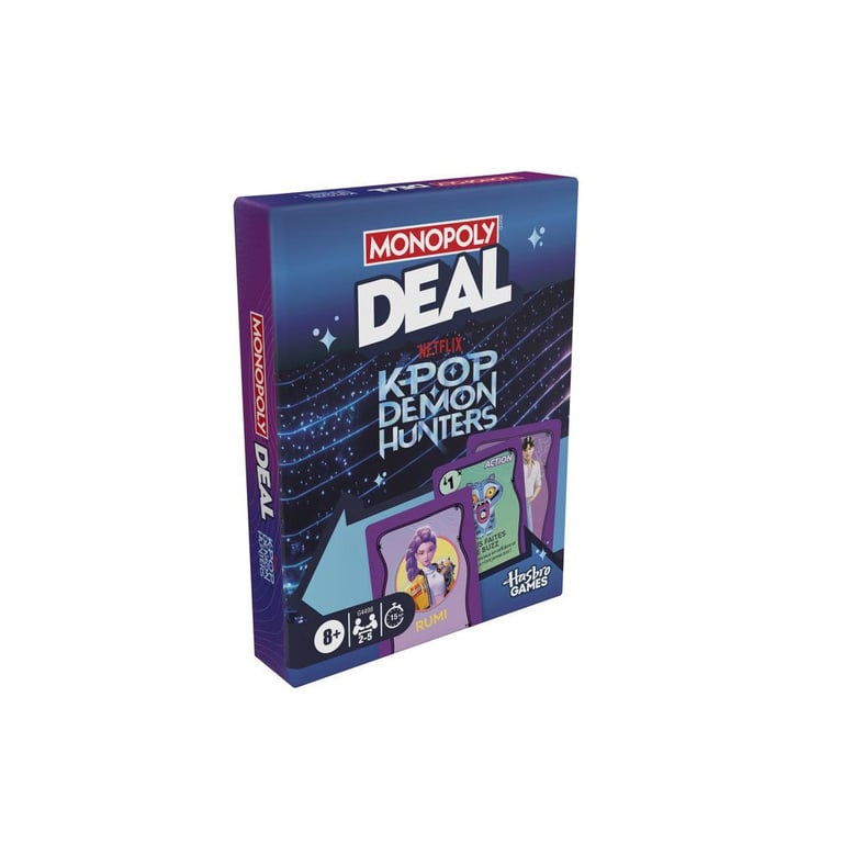 Jeu classique Monopoly Deal K Pop Demon Hunters - vue 5