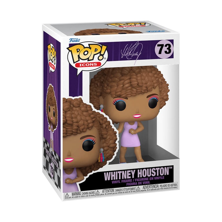 POP Icons: Whitney Houston I Wanna Dance with Somebody - vue 2