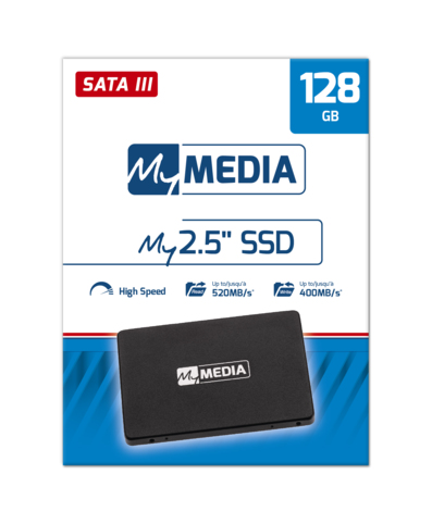 MyMedia My 2.5  SSD 2.5  128 Go Série ATA III - Neuf