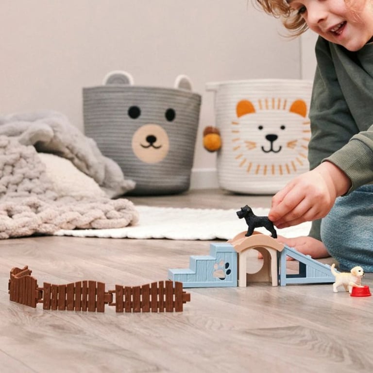 Figurine Aventure amusante pour les chiots Schleich 42763 Farm World - vue 4