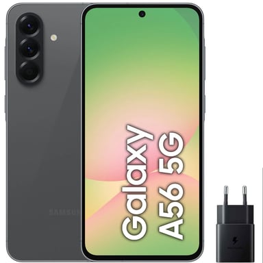 Samsung Galaxy A56 5G 6,7'' 256GB Graphite+ Cargador [Version Internationale]