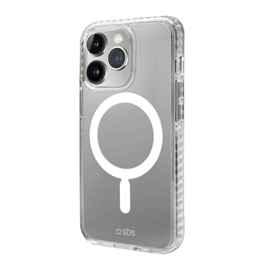 Coque avec fixation magnétique, compatible recharge MagSafe pour iPhone 14 Pro-SBS