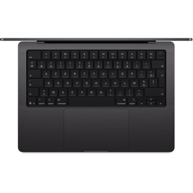 MacBook Pro M5 (2025) 14', 1 TB, 24 GB, CPU 10, GPU Apple 10, Negro Espacial - AZERTY