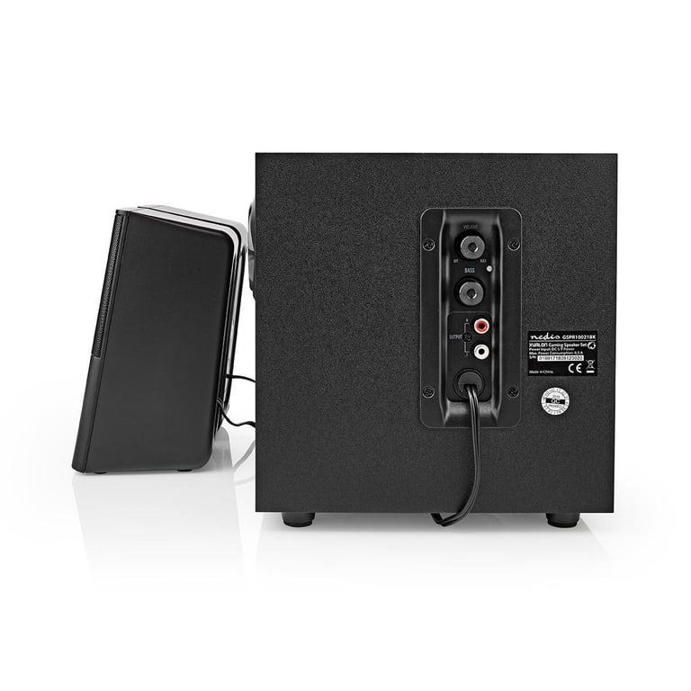 Système De Haut-Parleurs 2.1 Nedis Gaming Xyalon – Caisson De Basses 30W - vue 4