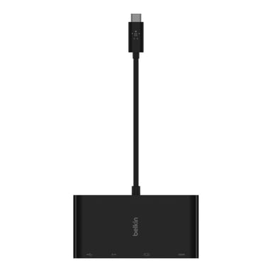 Belkin AVC005BTBK Docking Station con cable USB 3.2 Gen 1 (3.1 Gen 1) Tipo-C Negro