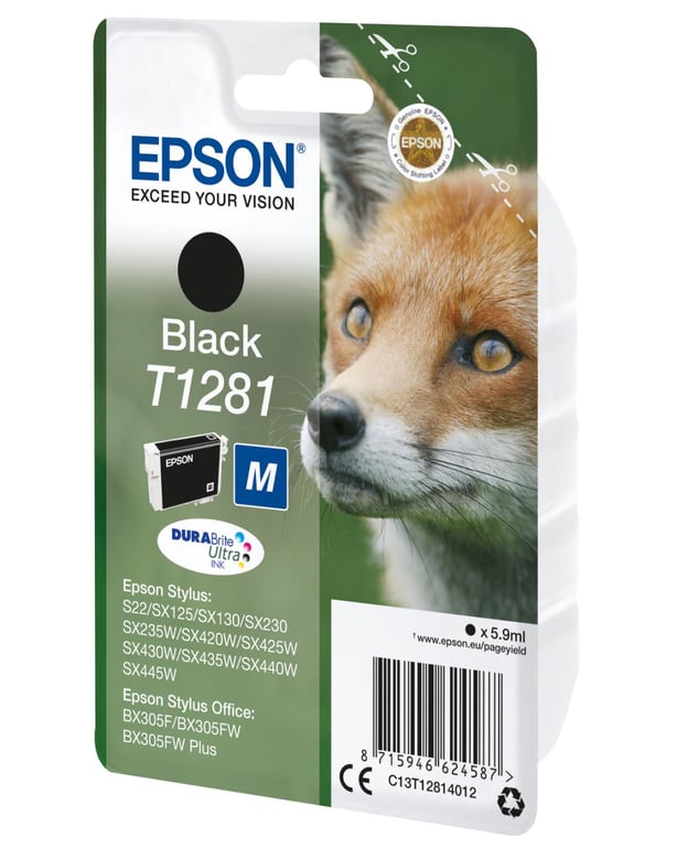 EPSON Cartouche dencre T1281 Renard C13T12814012 - vue 7
