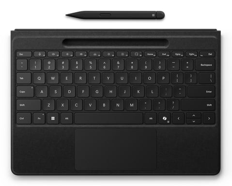 Microsoft Pro Flex w/ Slim Pen AZERTY Français Bluetooth Noir