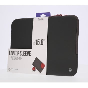 Funda de neopreno para portátil, hasta 40 cm (15,6''), gris