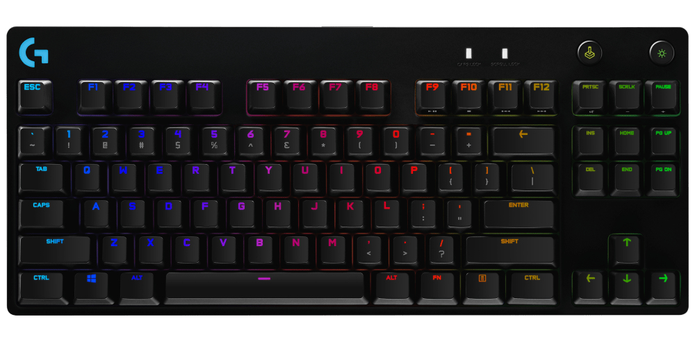 Logitech G PRO MECHANICAL GAMING KEYB. - vue 3