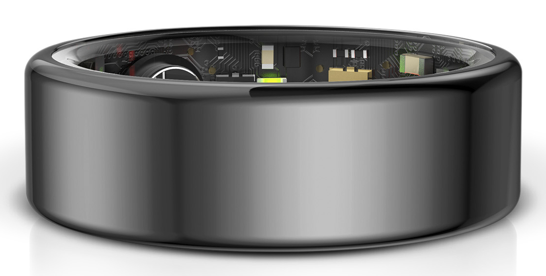 Ksix Saturn Non Anneau intelligent de suivi d'activité IP68 Noir - Neuf