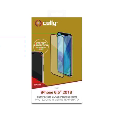 Celly 3D Glass Protection d'écran transparent Apple 1 pièce(s)