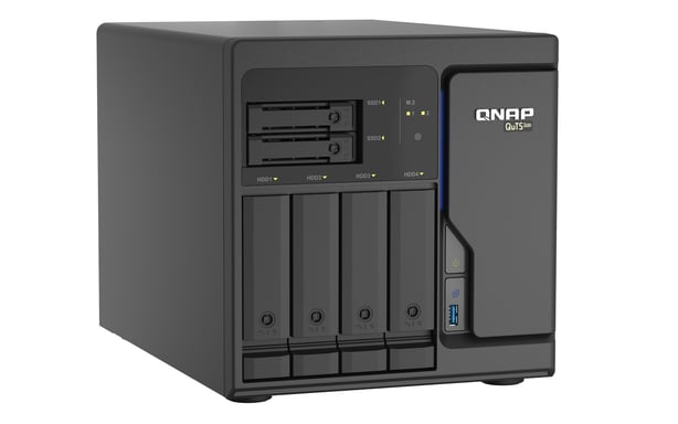 QNAP TS-h686 NAS Tower Intel® Xeon® D D-1602 8 Go DDR4 0 To QuTS hero Noir