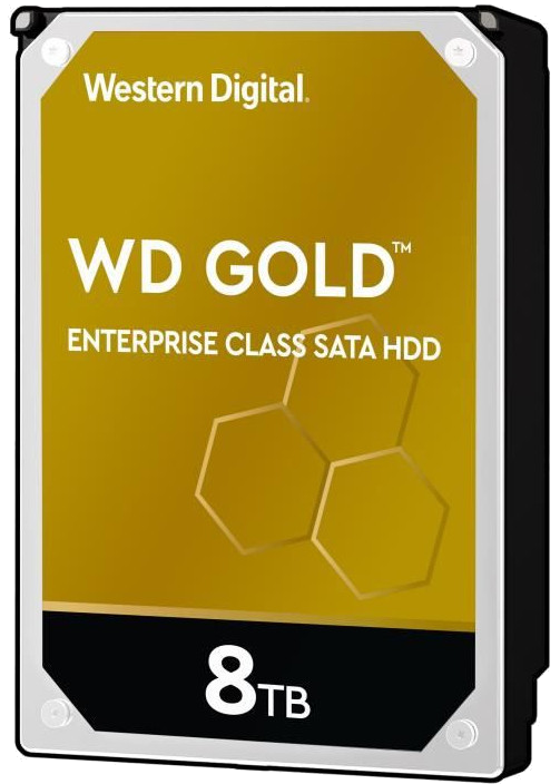 WD Gold? - Disque dur Interne Enterprise - 8To - 7200 tr/min - 3.5 (WD8004FRYZ)