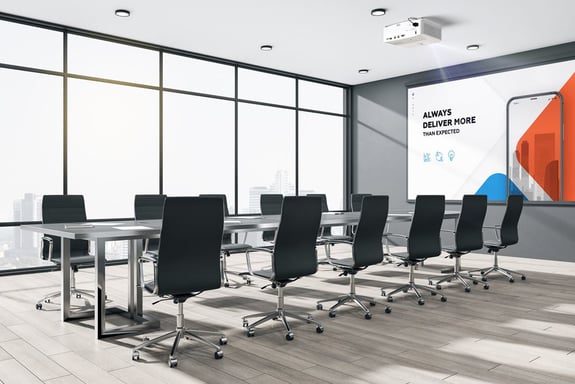 Proiettore Optoma 4K400STx a ottica corta 4000 ANSI lumen DLP 2160p (3840x2160) 3D Ready Bianco