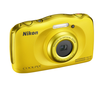 Nikon COOLPIX S33 1/3.1'' Appareil-photo compact 13,2 MP CMOS 4160 x 3120 pixels Jaune