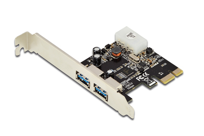 Digitus Carte d'extension PCI Express USB 3.0 2 ports Neuf