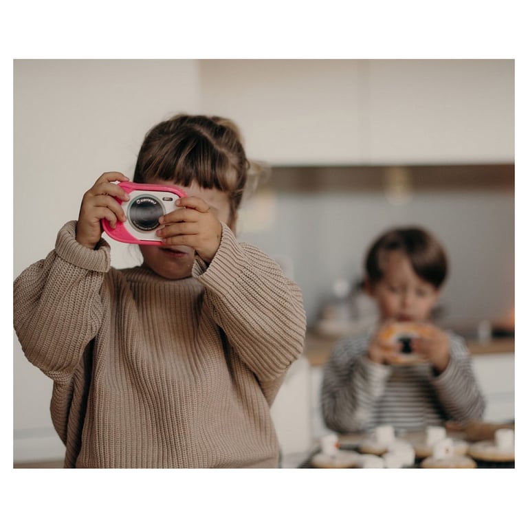 Appareil Photo Étanche KIDYCAM pour Enfants - Rose, 8 MP, 1080p - Neuf