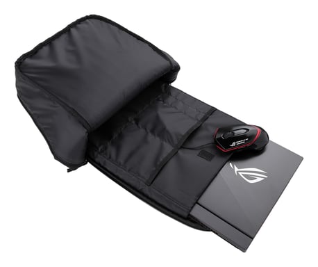ASUS ROG Ranger BP1501G 43,2 cm (17'') Sac à dos Noir, Gris
