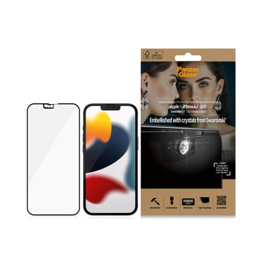 PanzerGlass CamSlider Custodia Friendly Swarovski - iPhone 13 / iPhone 13 Pro