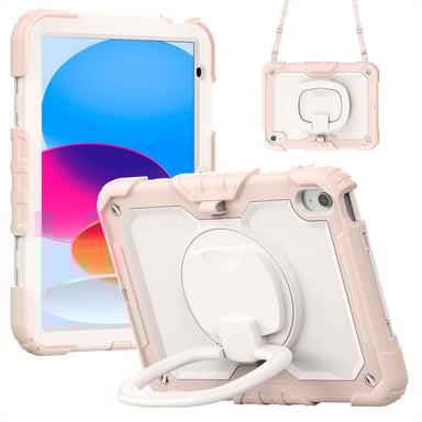 imoshion Coque tablette kidsproof Rugged pour Apple iPad 11 (2025) 11 pouces A16 / iPad 10 (2022) 10.9 pouces - Rose clair