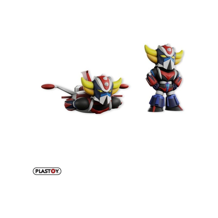 Plastoy figurines Goldorak et soucoupe Pack de 2 - vue 3