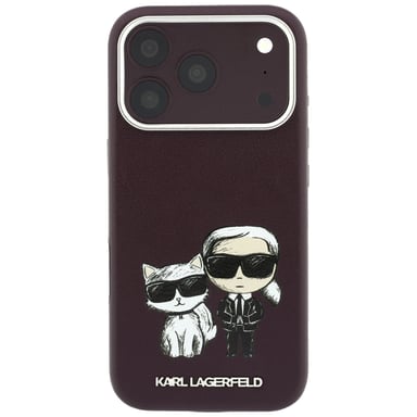 Étui Karl Lagerfeld « Smooth Karl » pour iPhone 18 Pro Max / 17 Pro Max