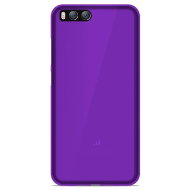 Coque silicone unie compatible Givré Violet Xiaomi Mi 6
