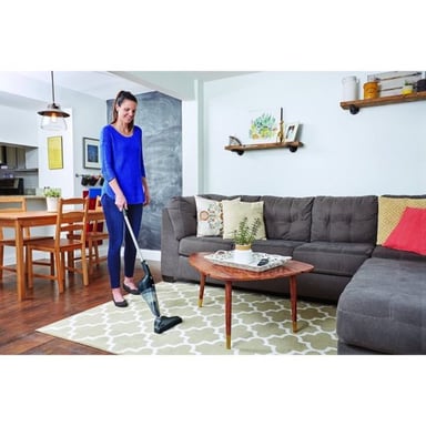 Black & Decker NSVA315J aspirateur balai et balai électrique Batterie Sec Sans sac 0,4 L Anthracite 1,5 Ah