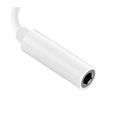 Adaptador de Lightning a minijack de 3,5 mm