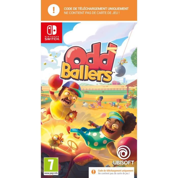 Oddballers Jeu Switch (Code de téléchargement dans la boîte) - Ubisoft