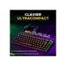 Combo Clavier 65% et Souris Gaming THE G-LAB Combo Titan 12 800 DPI Câblé Noir RGB